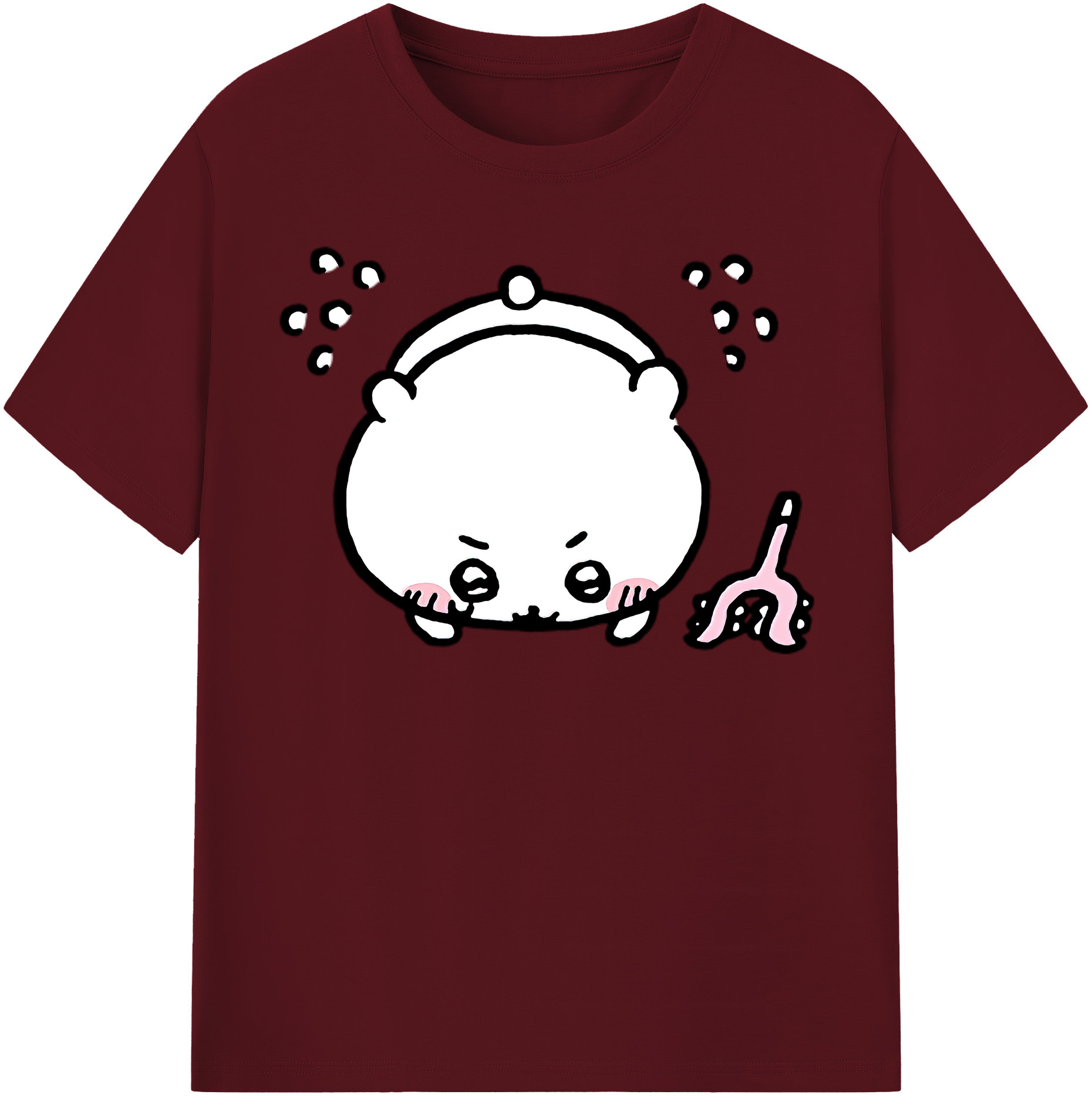 （画像用） ちいかわ ちいかわ Chii-kawa chiikawa 綿100％半袖Tシャツ（フロントプリント）